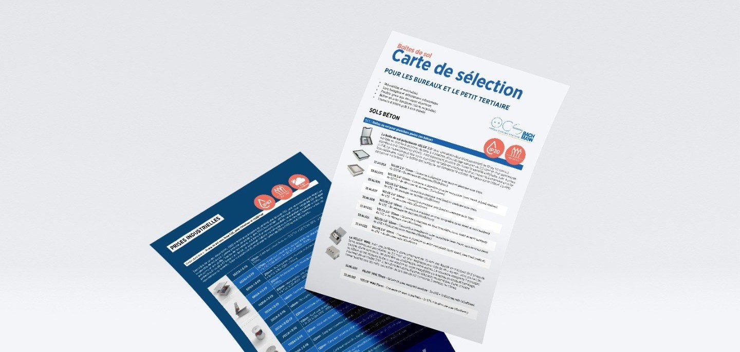 Carte de sélection Boîtes de sol